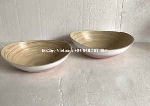 2025ลดราคาที่ดีที่สุด!!! ชามไม้ไผ่และช้อนชามไม้ไผ่สำหรับเด็กชามไม้ไผ่ผลิตในเวียดนาม - Product Image 2