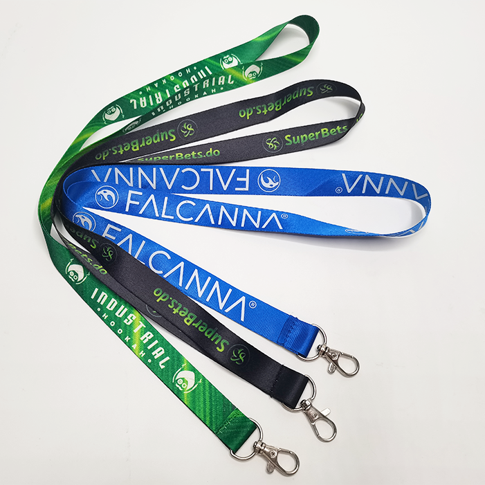 Phcase Promotional Custom Printed Neck Strap Polyester Phone Lanyards With Logo Custom Image 3