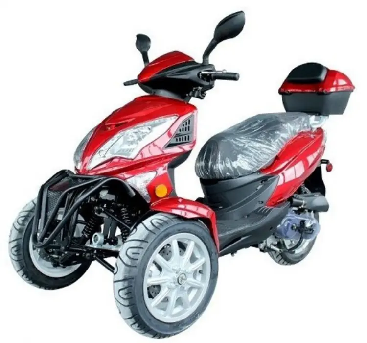 La mejor oferta para 2024 Dongfang 50cc Gas Trike () TKA estilo renacuajo con transmisión automática