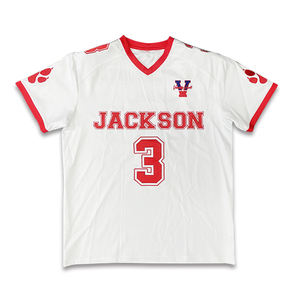 Venta al por mayor de calidad superior sublimado hombres personalizado fútbol americano Jersey Rugby uniforme jersey de fútbol - Product Image 4