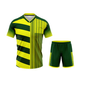 Uniformes de Fútbol Personalizados de Manga Corta con Teñido de Prenda de Alta Calidad, 100% Poliéster, Transpirables y de Secado Rápido para Equipos - Product Image 5