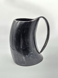 แก้วดื่มฮอร์นอัจฉริยะทำมือจากโรงงานอินเดียแก้วดื่มดีไซน์ใหม่จากไวกิ้งธรรมชาติดั้งเดิม - Product Image 5