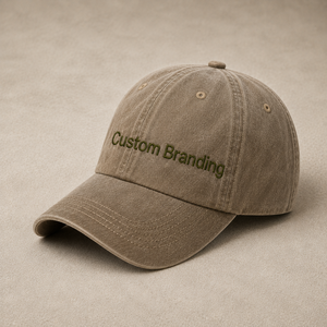 Gorra de Béisbol Vintage Personalizada, Unisex, de Algodón Desgastado, 6 Paneles, Logotipo Bordado, Gorra Estilo Dad Hat, Fabricante de Marca Privada - Product Image 3