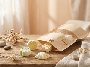 Pierre de sel minéral « Coquilles/cœurs » - Product Image 5