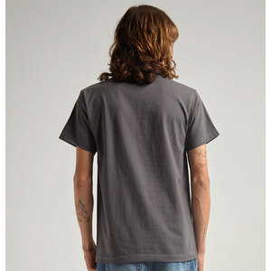 T-shirts décontractés unis pour hommes T-shirts coupe ample T-shirts unis pour hommes T-shirt décontracté surdimensionné en coton à manches épaules tombantes - Product Image 6