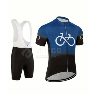 Ensembles de vêtements de cyclisme pour hommes, dernier design, impression de logo personnalisée, respirant, écologique, 100% polyester, vente en gros - Product Image 2