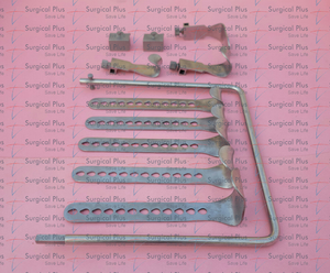 Juego de 11 Piezas de Armazón y Hoja para Hombro Bell-Hawkins, para Artroplastia de Hombro, Ortopédico - Product Image 3