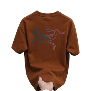 T-shirts à manches courtes personnalisés pour hommes, 100% coton, vêtements décontractés, confortables, coupe ample, imprimés, design élégant - Product Image 2