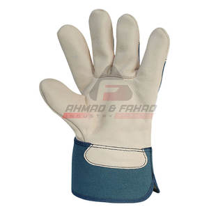 Gants de travail en cuir personnalisés pour le travail d'hiver en plein air pour le travail saisonnier - Product Image 3