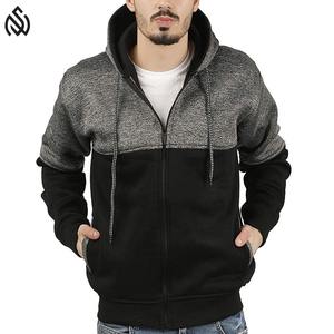 Service OEM Logo sur mesure Sweats à capuche zippés thermiques pour hommes de haute qualité Sweats à capuche zippés avec design et logo personnalisés - Product Image 2