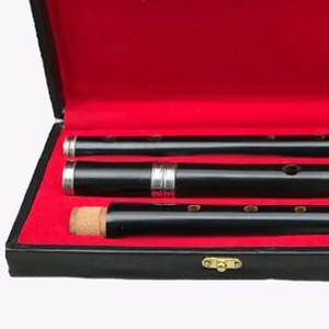 Hermoso instrumento musical hecho a mano de color Tubos de madera de alta calidad Último estilo Flautas irlandesas en colores y tamaños sólidos - Product Image 5