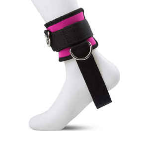 Correas de tobillo de neopreno personalizadas, anillo en D ajustable, levantamiento de pesas, correas de tobillo para hombres y mujeres, accesorios de Fitness para gimnasio, engranajes - Product Image 2