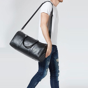 Bolsas de Deporte Ligeras de Alta Calidad para Exteriores, Bolsas de Viaje de Fin de Semana Impermeables de Cuero Personalizadas, Bolsas de Gimnasio con Compartimentos - Product Image 4