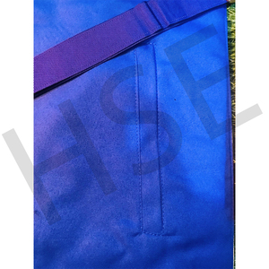 Juego de Mandil y Puños Masónicos de Alta Calidad, Regalia de Logia Azul y Dorada con Bordado de Escuadra y Compás - Product Image 5