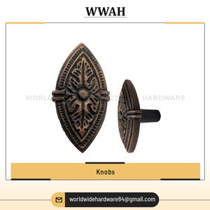 Dernière vente en gros poignées et boutons personnalisés en laiton/fonte pour meubles de maison et de bureau de l'exportateur indien - Product Image 2