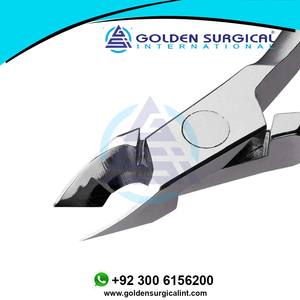 คีมตัดหนังที่ตัดหนังกำพร้าด้ามจับฝรั่งเศสคีมตัดหนังกำพร้าที่ตัดเล็บทำจากเหล็กกล้าคาร์บอนสำหรับผู้ใช้ในบ้าน - Product Image 3