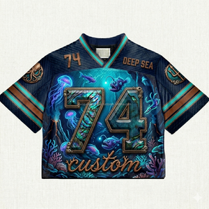 Camiseta de Béisbol Americana Sublimada Personalizada al por Mayor, con Mangas de Malla, 100% Poliéster, de Secado Rápido, para Entrenamiento Deportivo - Product Image 6