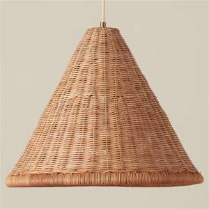 New Product Wicker <b>Large</b> Rattan <b>Candlestick</b> Holder Home Decoration Christmas VN HNH Craft Model HNH2351 - Product Image 2