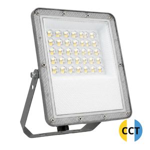 Proyector LED exterior CCT gris 30W 3000lm IP65 3000/4000/6000K Spectrum (SLI029083CCT_PW) - Product Image 1