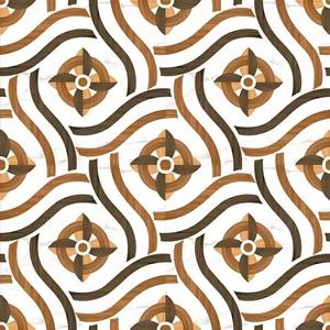 400x400mm sculpture numérique émaillé marbre aspect bois dalle carreaux de mur corps complet carreaux de sol en porcelaine pour application intérieure - Product Image 1