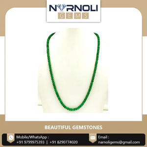 ลูกปัดสร้อยคอลูกปัดมรกตสำหรับ2024ลูกปัดกึ่งมีค่า - Product Image 4