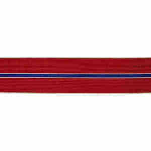 Ruban moiré personnalisé, rubans de médailles à rayures classiques, rubans de récompenses avec couleurs personnalisées, OEM, best-seller 2025, fabrication sur mesure - Product Image 1