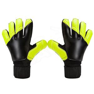 Nouveaux gants de gardien de but adultes professionnels en cuir de Latex épais gants d'entraînement de Football lisse Protection des doigts en cuir lisse - Product Image 2