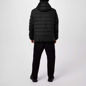 Men's Heavyweight <b>Puffer</b> <b>Jacket</b> With Full Zipper Long Sleeves Two Pockets-Customizable Panel Design for Winter <b>Puffer</b> <b>Jacket</b> - Product Image 4