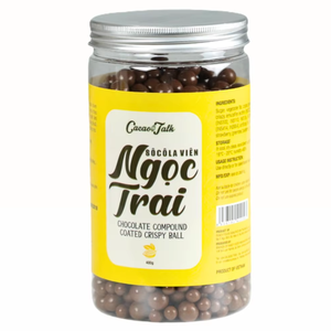 Proveedor de Exportación de Vietnam, OEM/ODM, Bolas Crujientes de Caramelo y Chocolate Compuesto Sólido HALAL, Decoración de Pasteles con Cacao, Personalizado - Product Image 1