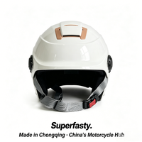 Casque de moto unisexe de luxe ABS, casque ouvert pour les passionnés de week-end, modèle le plus vendu avec livraison mondiale