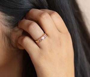 แหวนหิน ametrine สีเงินสเตอร์ลิง925ทึบเครื่องประดับแฟชั่นสำหรับงานแต่งงานงานเลี้ยงวันวาเลนไทน์ขายส่งจำนวนมาก - Product Image 3