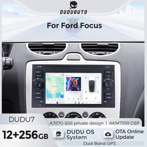 DUDU7, Radio para Auto con Android 7870, Pantalla <span class=keywords><strong>de</strong></span> 1024*<span class=keywords><strong>600</strong></span>, 8 Núcleos, para <span class=keywords><strong>Ford</strong></span> Focus <span class=keywords><strong>de</strong></span> 7 Pulgadas, con Car Play, Android AUTO, Bluetooth y WIFI - Product Image 1