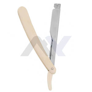 Maquinillas de afeitar de peluquero profesional Fabricante Proveedor de afeitado Deslizante Bloqueo Maquinillas de afeitar de peluquero Maquinillas de afeitar de mango de plástico de acero inoxidable - Product Image 4