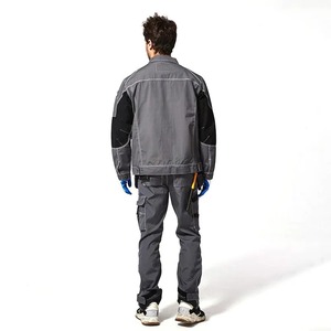 Pantalon de travail technique imperméable, jambe droite, poche zippée, pantalon cargo slim - Product Image 3