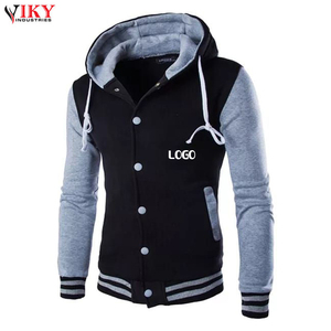 Viky Industries-Sudadera con capucha de algodón 100% para hombre, ropa deportiva masculina de manga larga, en diferentes colores, nueva llegada - Product Image 3