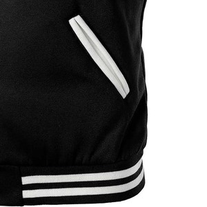 Top Trends <b>Men's</b> Clothing <b>Jacket</b> High Street100%cotton Casual Style Long Sleeve <b>Winter</b> Baseball Letterman College <b>Man</b> <b>Jackets</b> - Product Image 5