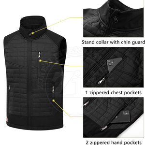 New Arrival High Quality Men Body Warmer Windproof Breathable Casual Winter Light <b>Weight</b> Low MOQ <b>for</b> <b>Sale</b> - Product Image 2