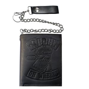 Portefeuille en cuir pour hommes, pliable, de haute qualité, bourse à la mode - Product Image 1