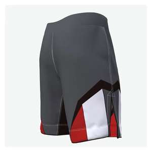 Pantalones cortos de boxeo de tendencia superior para hombres de talla grande con logotipo personalizado, cómodos, suaves, de secado rápido, con cordón, de punto medio, transpirables - Product Image 4