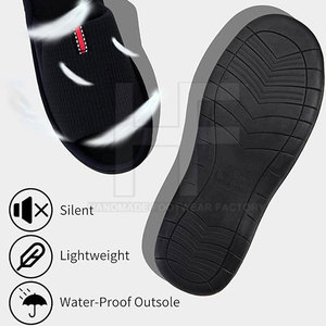 Lightweight Breathable <b>Open</b> <b>Toe</b> Custom Size Men <b>Slippers</b> with Customized Color & Logo - Product Image 5
