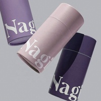 Tube en Papier Cylindrique Rond Biodégradable Kraft avec Logo Personnalisé pour Emballage de Sous-vêtements, Chaussettes et T-shirts