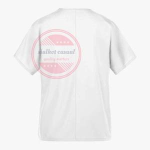 Qualité supérieure Femmes Infirmière Hôpital Scrubs Uniforme Tops Personnalisé À Manches Courtes Médical Scrubs Tops - Product Image 4