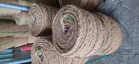 Corde de coco la moins chère/Corde de jute tissée naturelle durable de haute qualité de 8mm x 3m