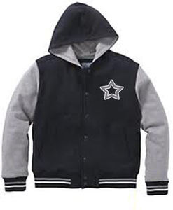 Chaqueta de Cuero con Cuello Alto y Bordado Chenille Personalizado, Chaqueta Varsity Unisex de Béisbol con Letras Bordadas, Chaqueta Formal de Invierno - Product Image 4