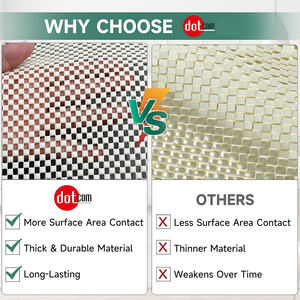 Tapete Protector para Gabinete de Cocina, Antideslizante, Transpirable, de PVC de Pelo Cortado, con Agarre Fuerte, Fácil de Instalar - Product Image 5