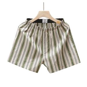 Pantalones Cortos Clásicos Bermuda para Hombre, Ligeramente Elásticos, Básicos, de Tela de Lona de Algodón, Secado Rápido, Cierre con Cordón, Largo hasta la Rodilla - Product Image 3