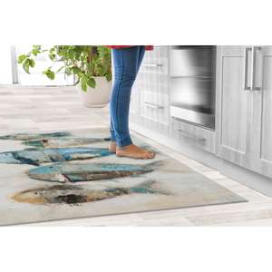 Alfombra con Estampado de Peces, Alfombras Modernas con Diseño de Animales para Decoración del Hogar, Alfombra Delgada No Tejida - Product Image 5