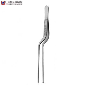 JANSEN Pinzas de Oído Bayoneta 1x2 Dientes Pinzas de Oído Punta de 2 mm Otología Instrumentos Médicos Microquirúrgicos - Product Image 4