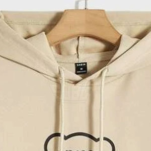 Casual Wear Solid Winter <b>Pullover</b> Hoodies <b>for</b> <b>Men</b> 2025 High Quality Custom Made Logo 100% Cotton Hooded Made in Pakistan - Product Image 5