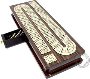 Caja de Cribbage de Madera Personalizada |   Grabado de Logotipos Disponible |   Precio Directo de Fábrica - Product Image 1